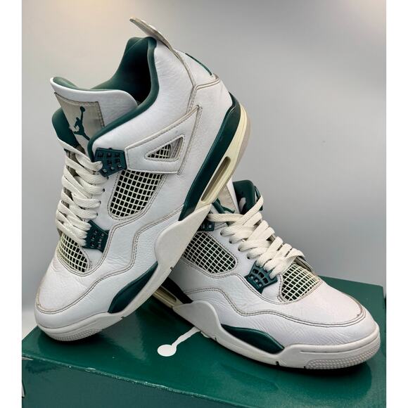 Air Jordan 4 Retro Oxidized Green - FQ8138-103  Sz 10.5 # 436
